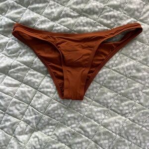 Dippin' Daisy's Brown/Tan Bikini Swim Bottom Classic Style